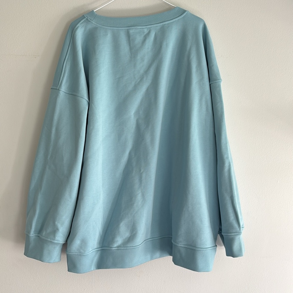 NWT Lululemon French Terry Oversized Crewneck Sweatshirt - Size XL - Picture 4 of 5